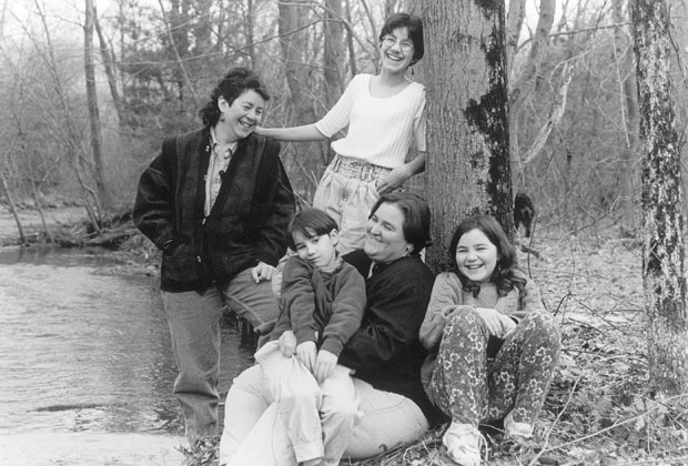 Photos of Lesbian Mothers and Their Children